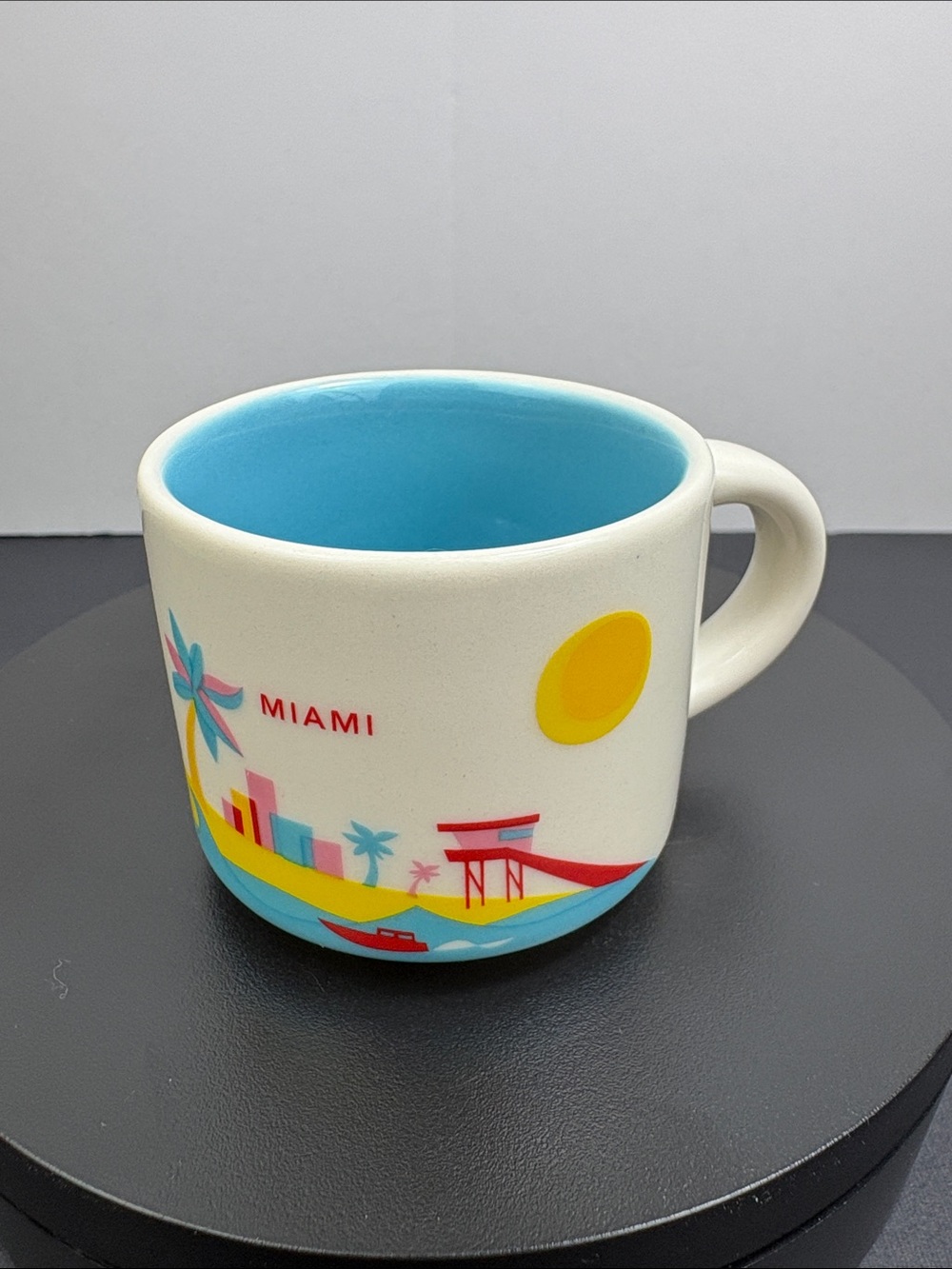 Starbucks Miami Ornament Mini Mug 2015 You Are Here Collection YAH